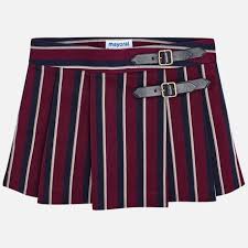 Mayoral -a- A Plum Stripe Kilt 4918